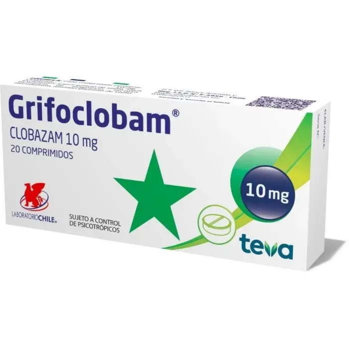 GRIFOCLOBAM 10 MG X 20