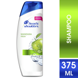 HEAD SHOULDERS SHAMPOO MANZANA FRESH X 375 ML