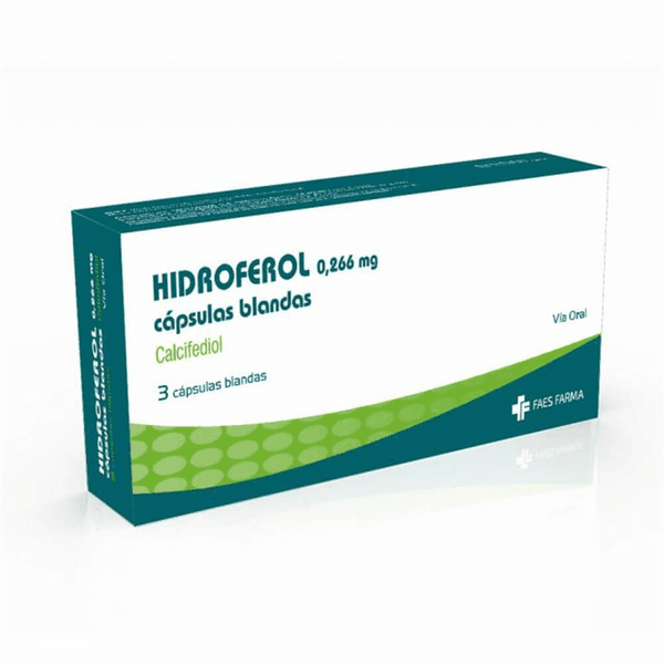 HIDROFEROL CAP 0,266 MG X 3