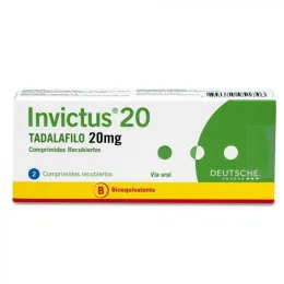 INVICTUS COM 20 MG X 2