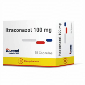 ITRACONAZOL CAP 100 MG X 15...