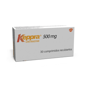 KEPPRA COM 500 MG X 30