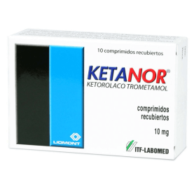 KETANOR 10 MG X 10