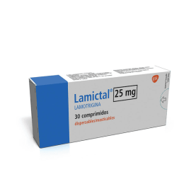 LAMICTAL COM DIS  25 MG X 30