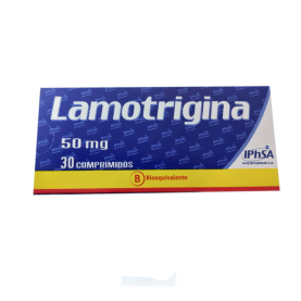 LAMOTRIGINA COM  50 MG X 30...