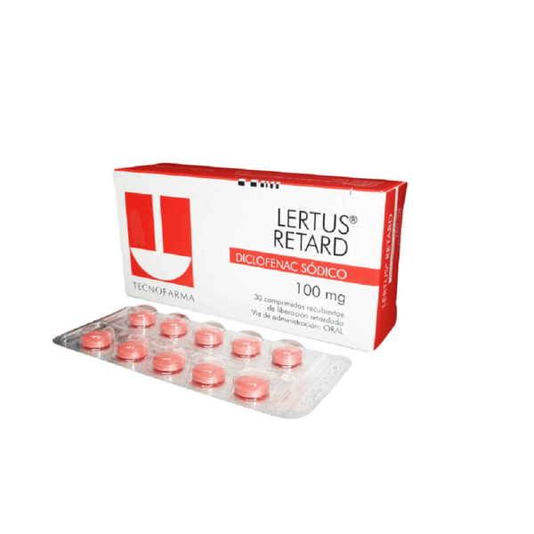 LERTUS RETARD 100 MG X 30