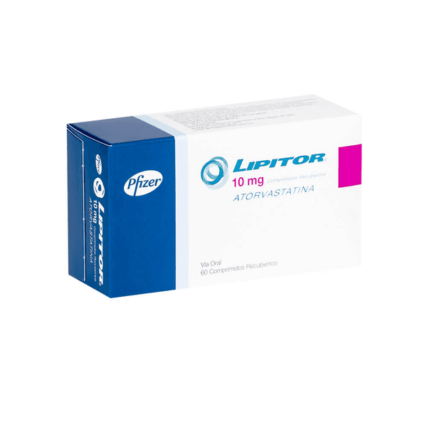 LIPITOR COM 10 MG X 60