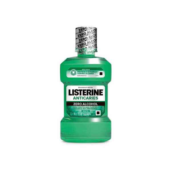 LISTERINE ANTICARIES ZERO ENJ X 180 ML