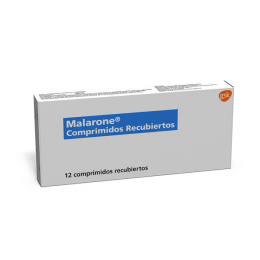 MALARONE COM 250MG/100MG X 12