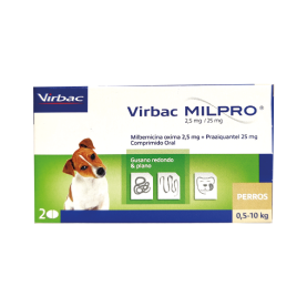 MILPRO PERRO COM 2.5/25 MG...