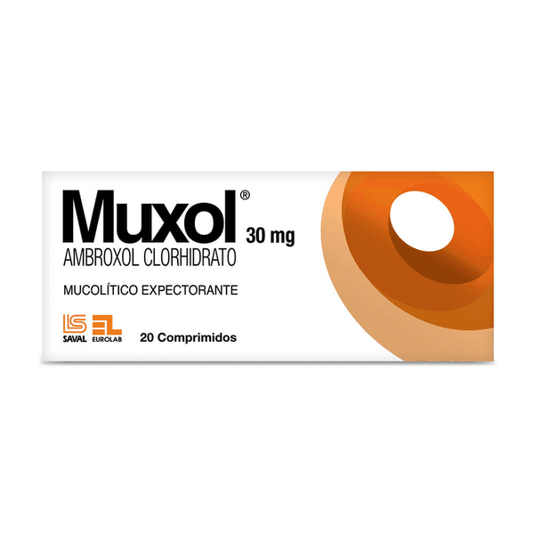 MUXOL COM 30 MG X 20