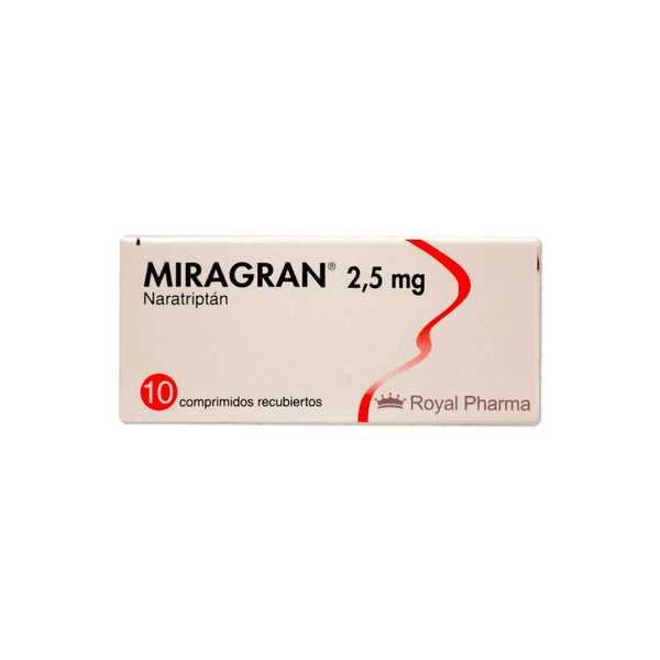 MIRAGRAN COM 2,5 MG X 10