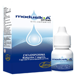 MODUSIK A SOL OFT 0,1% X 5 ML