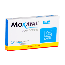 MOXAVAL COM 400 MG X 7 (BE)