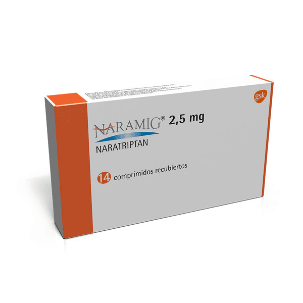 NARAMIG COM 2,5 MG X 14