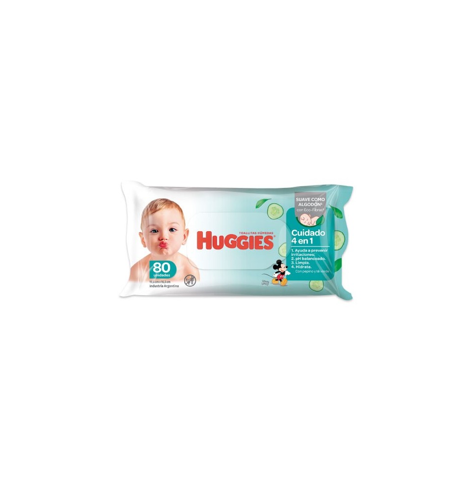 Huggies toallitas húmedas one&done 80