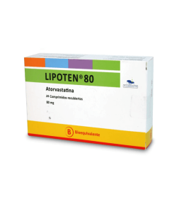 LIPOTEN 80 MG X 28