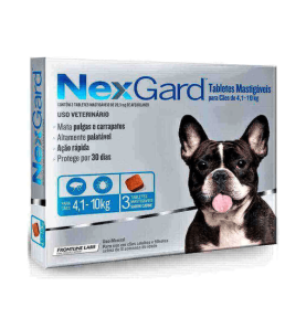 NEXGARD 4-10 KG 28,3 MG X 3...