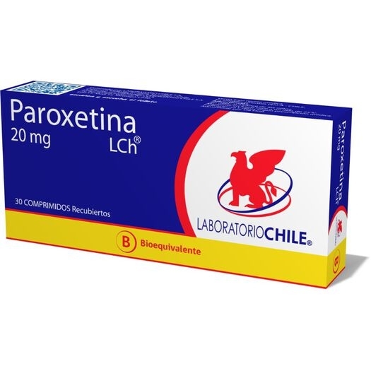 PAROXETINA COM 20 MG X 30