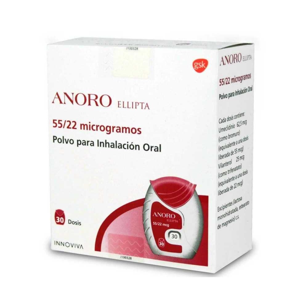 ANORO ELLIPTA 55/22 MCG X 30 DSS