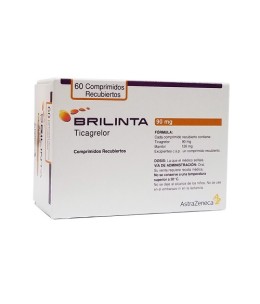 BRILINTA 90 MG X 60 COMPRIMIDOS