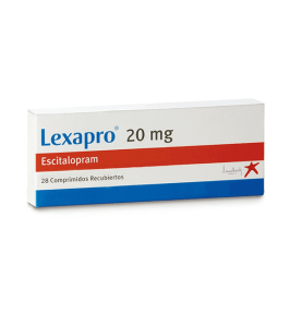 LEXAPRO 20 mg x 28 comprimidos