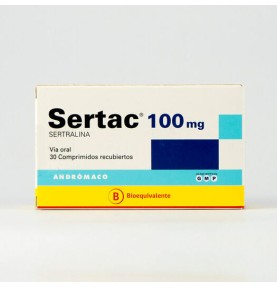 SERTAC 100 MG X 30 COMPRIMIDOS