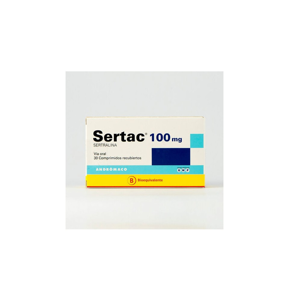 SERTAC 100 MG X 30 COMPRIMIDOS