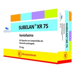 SUBELAN XR 75 MG X 30