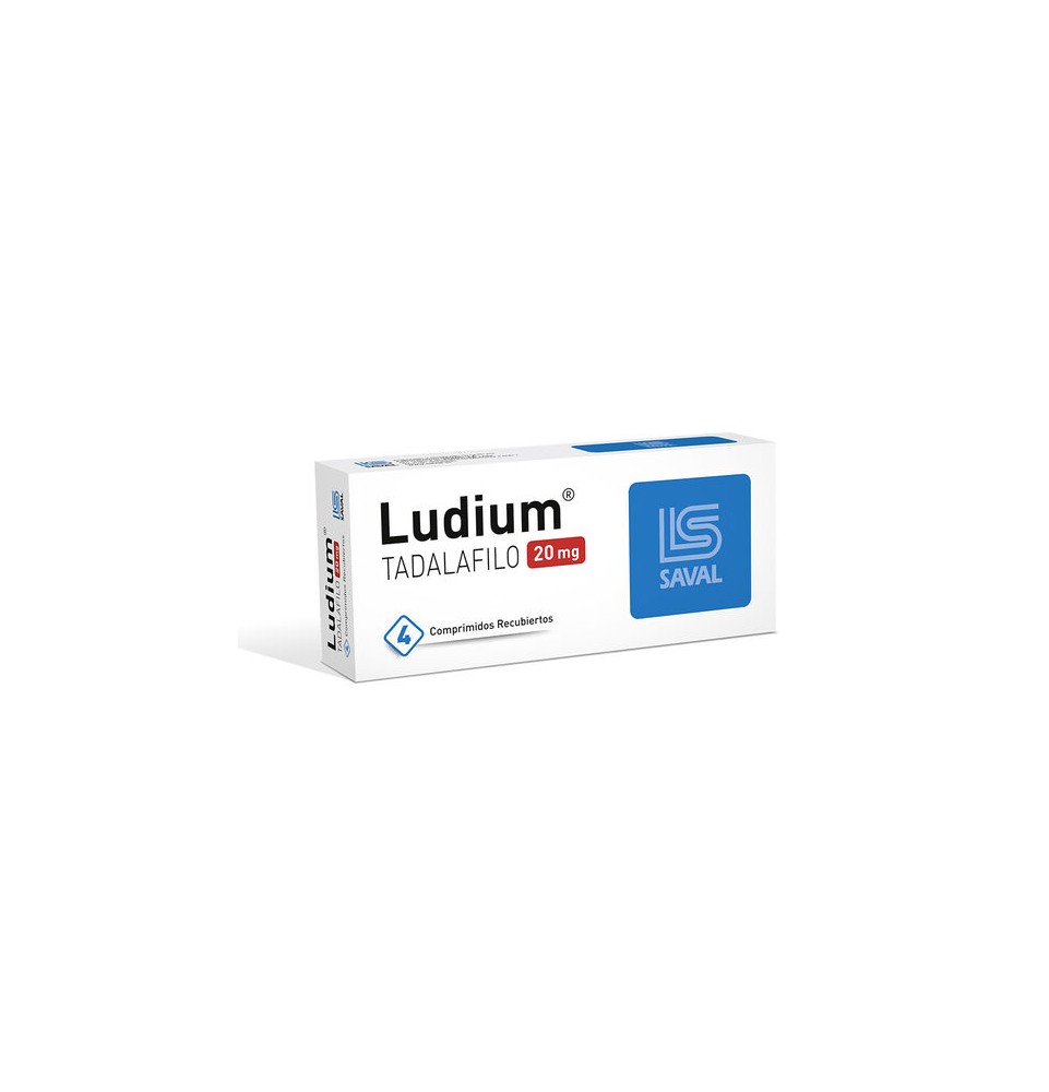 LUDIUM COM 20 MG X 4