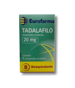 TADALAFILO COM 20 MG X 1 EUROFARMA