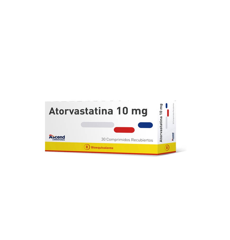 ATORVASTATINA 10 MG X 30 