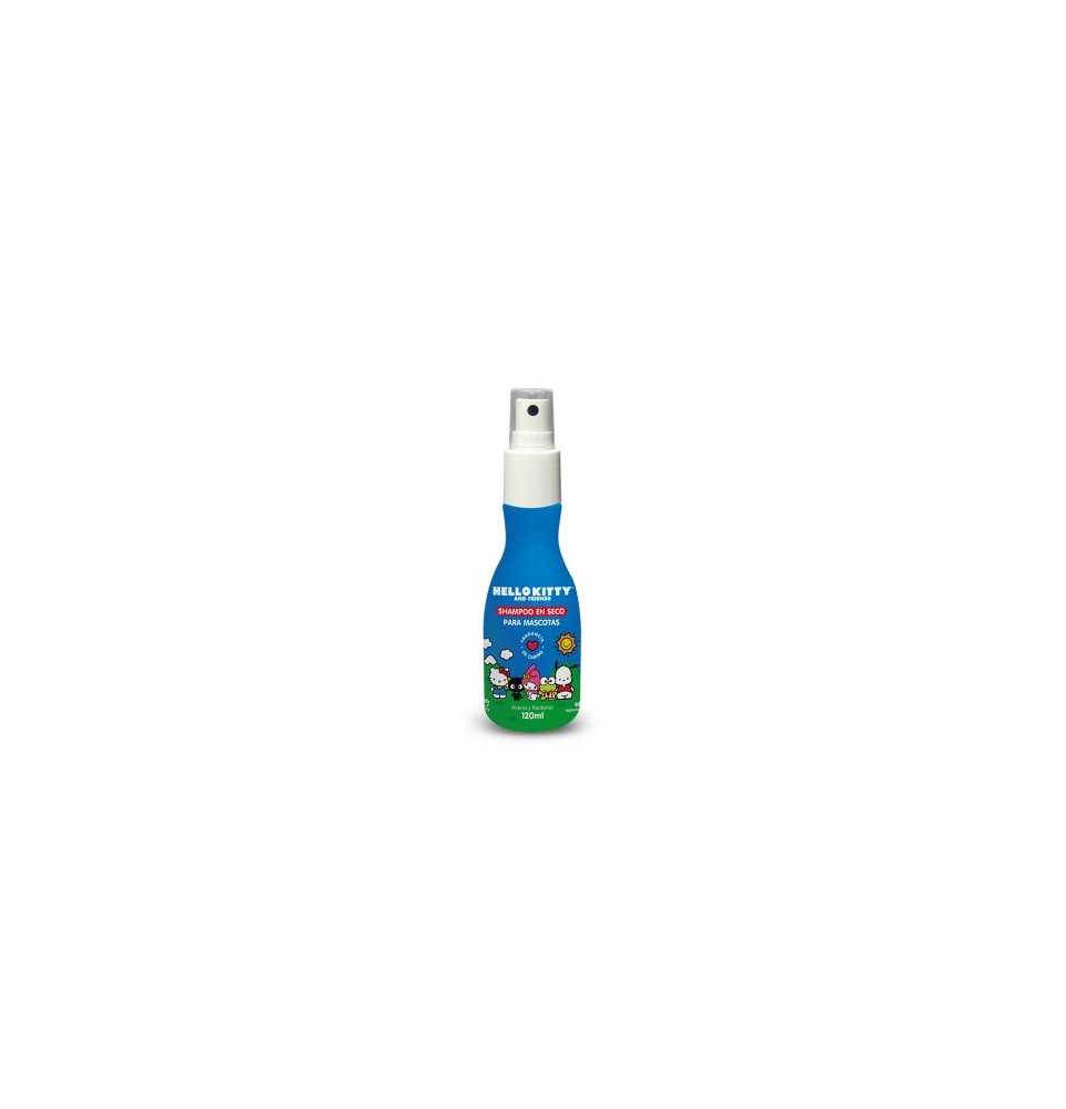 SHAMPOO EN SECO PARA MASCOTA X 120 ML HELLO KITTY