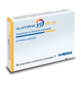 GLAFORNIL XR COM  500 MG X 30