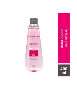 CICATRICURE AGUA MICELAR REGULAR X 400 ML