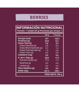 WILD PROTEIN BERRIES X 5 UNIDADES