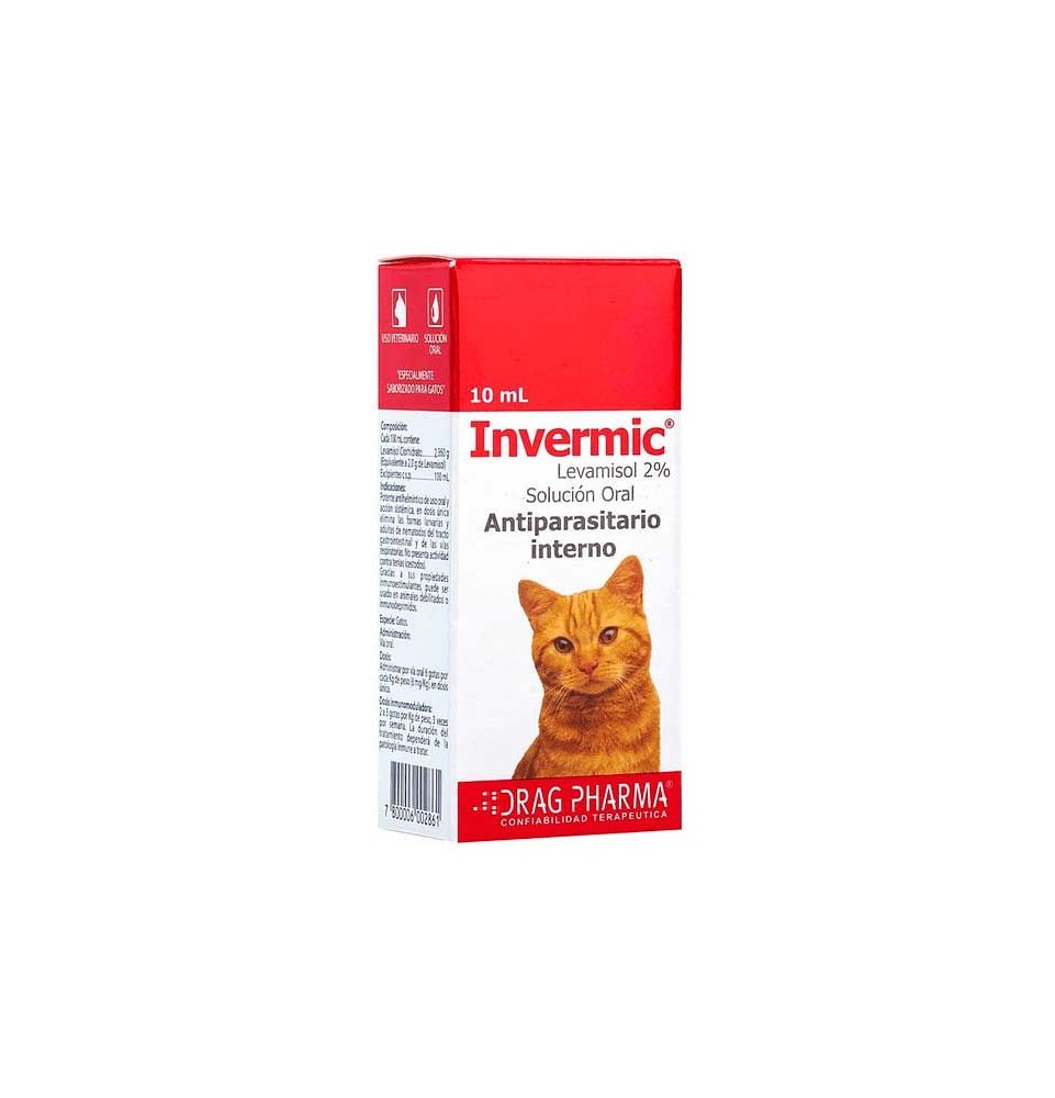 INVERMIC GATOS GOTAS X 10 ML