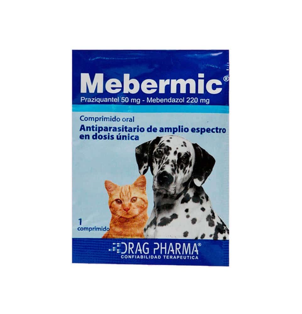 MEBERMIC PARA PERROS Y GATOS X 1 COMPRIMIDO