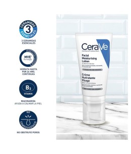 CERAVE LOCION HIDRATANTE DE ROSTRO AM FPS30 X 52 ML