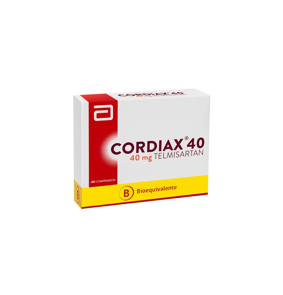 CORDIAX COM 40 MG X 40