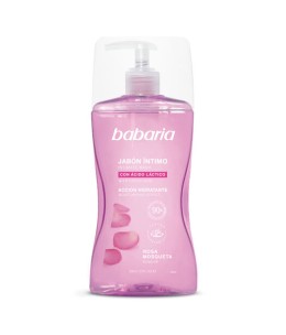 BABARIA JABÓN INTIMO ROSA MOSQUETA X 300 ML