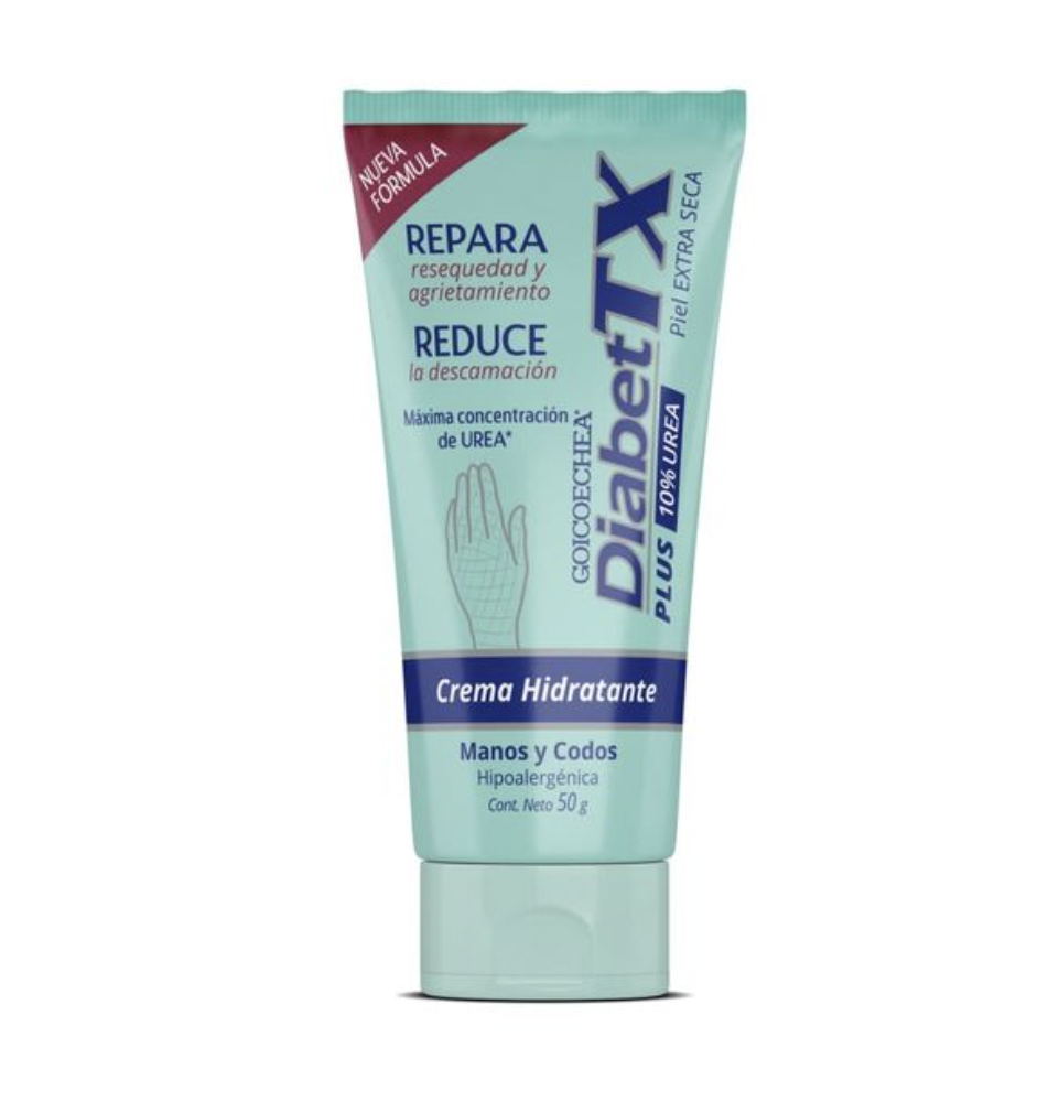 GOICOECHEA DIABET TX PLUS 10% UREA MANOS Y CODOS X 50 ML