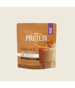 Wild protein Shake en polvo Vegano sabor Manjar 1 kg