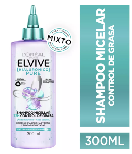 ELVIVE SHAMPOO MICELAR PURE X 300 ML