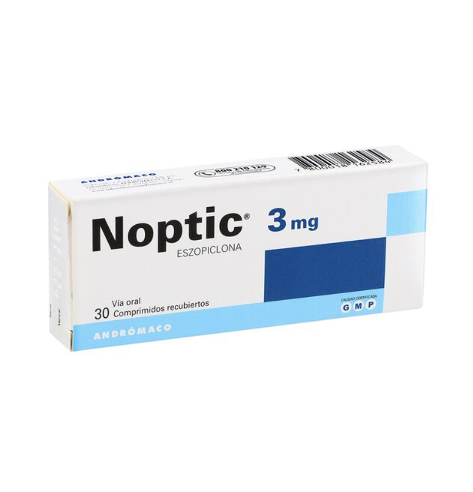 NOPTIC 3 MG X 30 COMPRIMIDOS