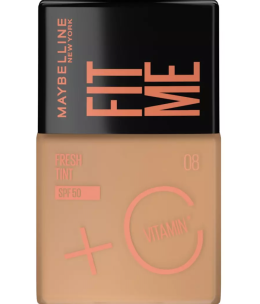 BASE DE MAQUILLAJE FIT ME FRESH TINT SPF50 N 08