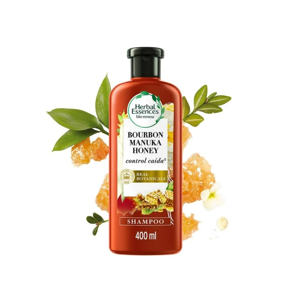 HERBAL ESSENCES SHAMPOO MANUKA HONEY FALL CONTROL X 400 ML