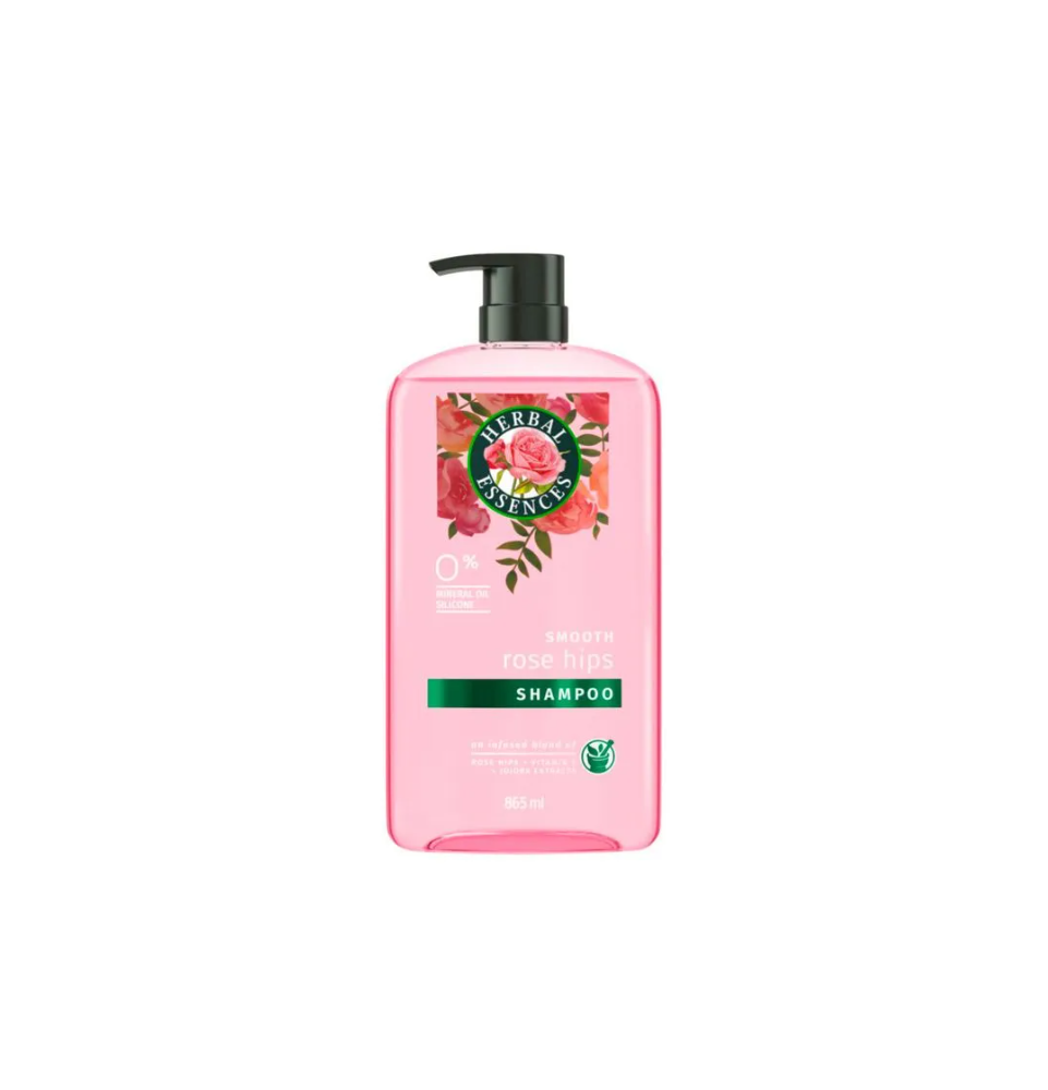 HERBAL ESSENCES SHAMPOO SMOOTH ROSA MOSQUETA X 865 ML