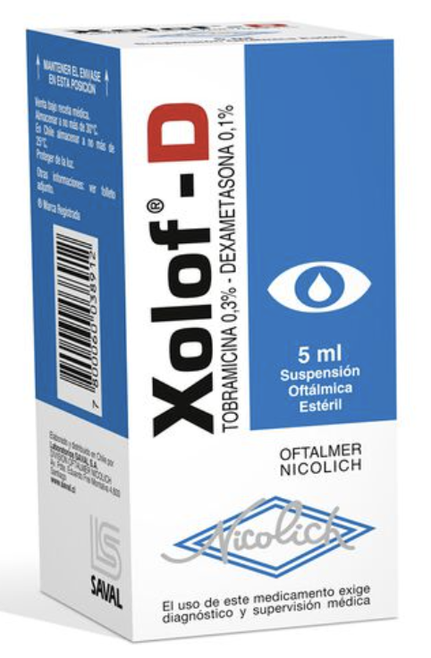 XOLOF-D SUS OFT X 5 ML