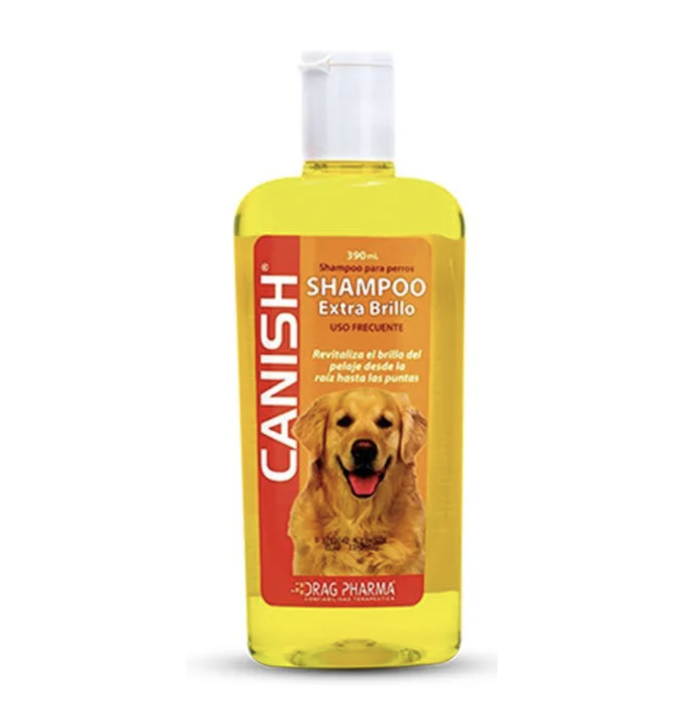 Canish Shampoo Perros Extra Brillo 390 ml